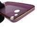 Чохол для Realme C21Y глянцевий із захистом камери із золотою окантовкою на реалмі с21у чорничний gs1 0019631 фото 3