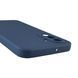 Чехол для Samsung Galaxy A26 (SM-A266) силиконовый с микрофиброй нескользящий на самсунг а26 темно-синий 0031886 фото 4