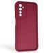 Чехол силиконовый Soft Touch для Realme 6s бордовый (Полная защита камеры) 0044195 фото 1