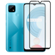 Защитное стекло для телефона Realme C21 противоударное полноэкранное на реалми с21 черное 0038652 фото 1