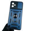Чехол для Motorola G14 PAYF0006RS бронированный с кольцом со шторкой на моторола г14 тёмно-синий 0001645 фото