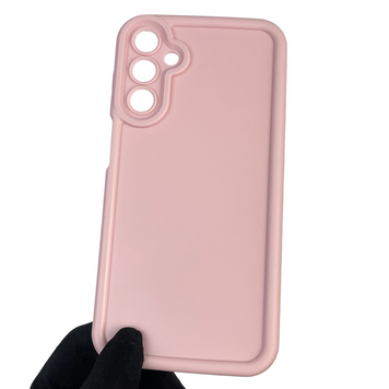 Чохол силіконовий Soft Touch для Samsung Galaxy A15 (SM-A155M) пудровий (Повний захист камери) 0039545 фото