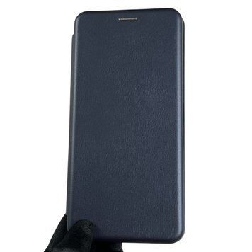 Чехол-книжка для Xiaomi Poco C65 с подставкой на сяоми поко с65 тёмно-синяя 0013289 фото