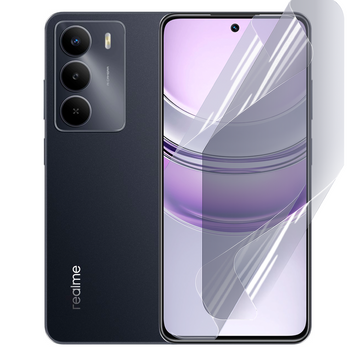 Плівка гідрогелева для Realme Narzo 80 Lite глянсова протиударна на реалмі нарзо 80 лайт прозора 0033977 фото