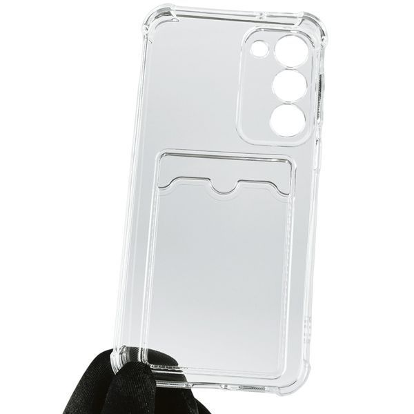 Чехол для Samsung Galaxy S23 Plus SM-S916B с бронь углами с карманом для k-pop на самсунг с23 плюс прозрачный 0000272 фото