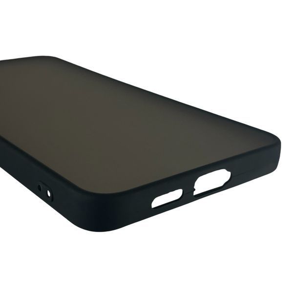 Чехол для Samsung Galaxy S24 Plus (SM-S926B) матовый с высокими бортами на самсунг с24 плюс чёрный 0012123 фото