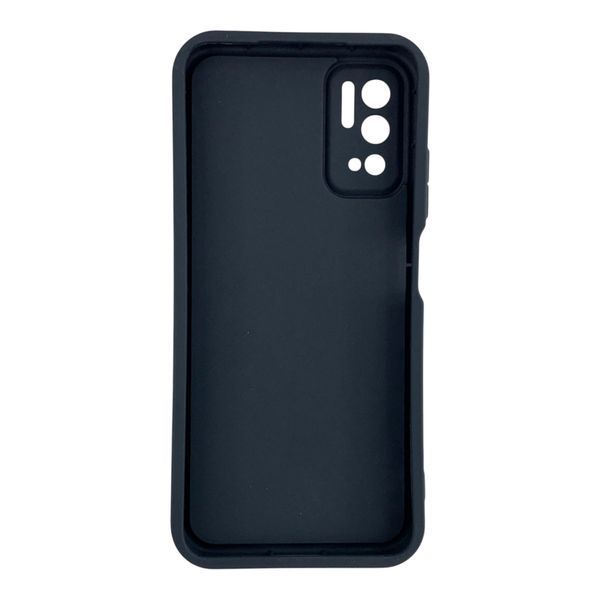 Чехол силиконовый Soft Touch для Xiaomi Redmi Note 10 5G черный (Полная защита камеры) 0053845 фото