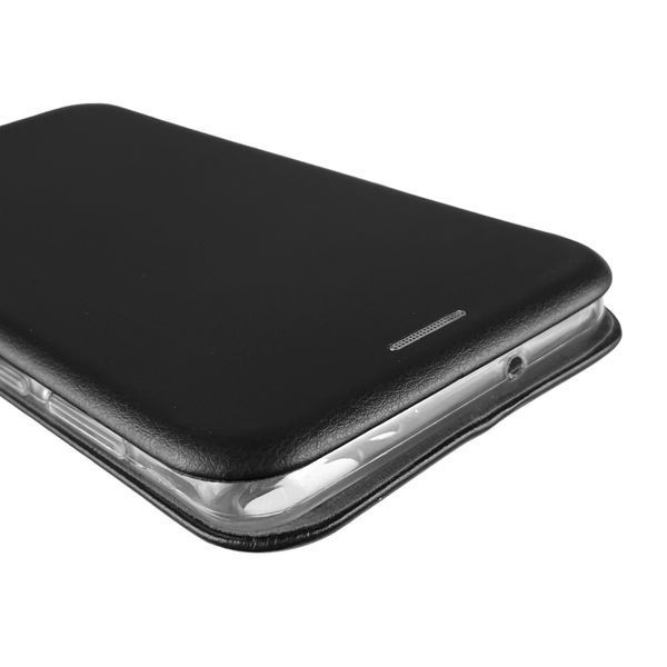 Чехол-книжка для Huawei P Smart 2018 с подставкой на хуавей п смарт 2018 чёрная 0000526 фото