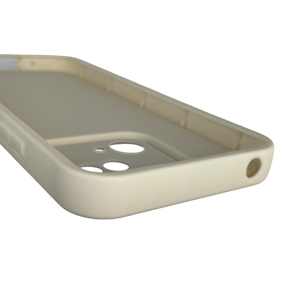 Чохол силіконовий Soft Touch з 3D принтом Майнкрафт для Xiaomi Poco C40 молочний (Повний захист камери) 0041412 фото