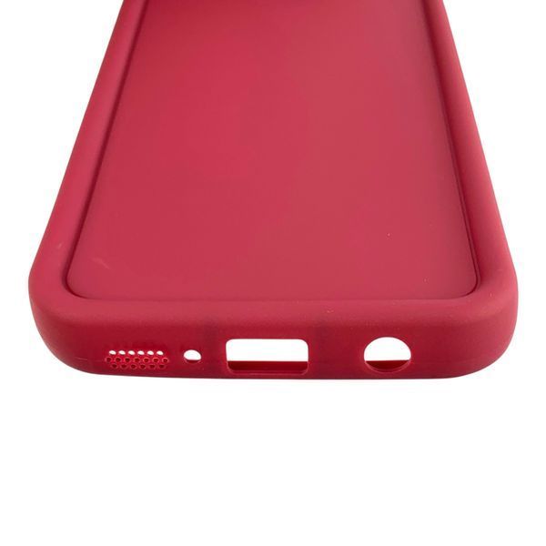 Чохол силіконовий Soft Touch для Samsung Galaxy A21s бордовий (Повний захист камери) 0053995 фото