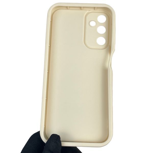 Чохол силіконовий оригінальний Soft Touch з 3D принтом мему сібу для Samsung Galaxy A14 4G (SM-A145F) молочний (Повний захист камери) 0047475 фото