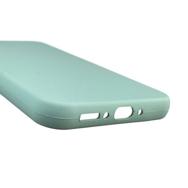 Чохол для Samsung Galaxy A34 5G (SM-A346E) силіконовий з мікрофіброю нековзний на самсунг а34 5г бірюзовий 0031937 фото