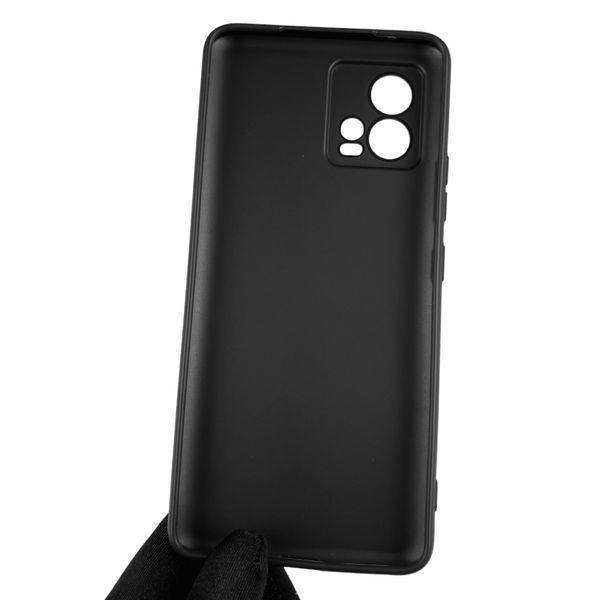 Чохол для Motorola Moto G72 (PAVG0004RS) однотонний із захистом камери на моторола мото г72 чорний 0004399 фото