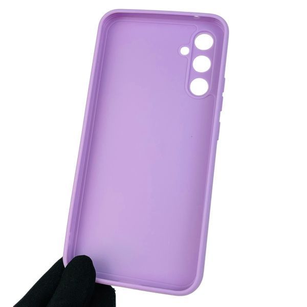 Чехол для Samsung Galaxy A34 5G SM-A346E с квадратными гранями с защитой камеры на самсунг а34 5г сиреневый 0001519 фото