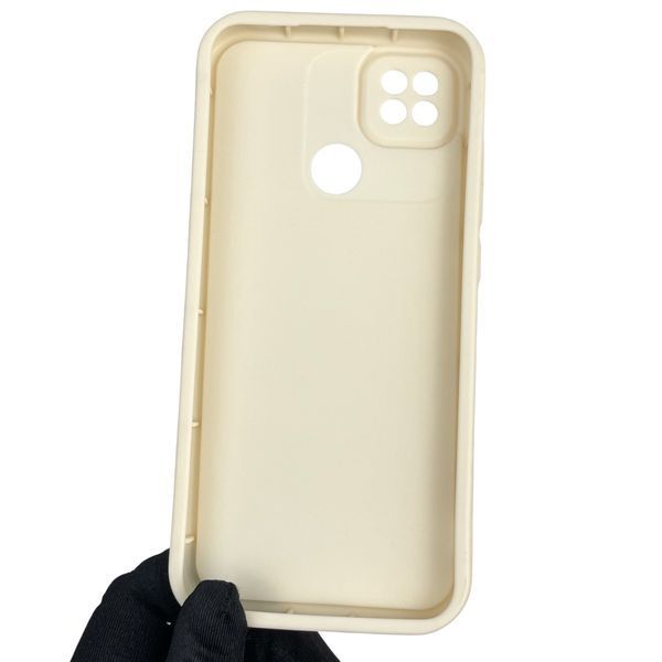 Чехол силиконовый оригинальный Soft Touch с 3D принтом мема сибу для Xiaomi Redmi 9C молочный (Полная защита камеры) 0047826 фото