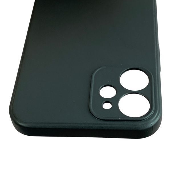 Чехол для Apple iPhone 12 Mini черный матовый TPU (матовый, гибкий) 0059955 фото