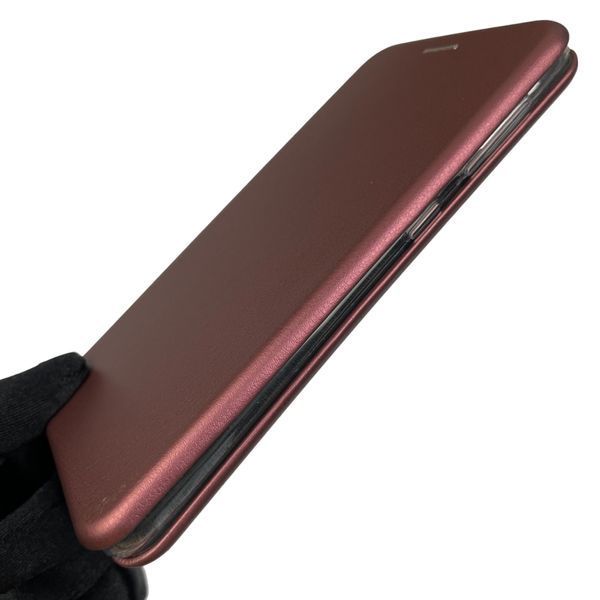 Чохол-книжка для Samsung Galaxy M10 SM-M105F з підставкою на самсунг м10 бордова 0002146 фото