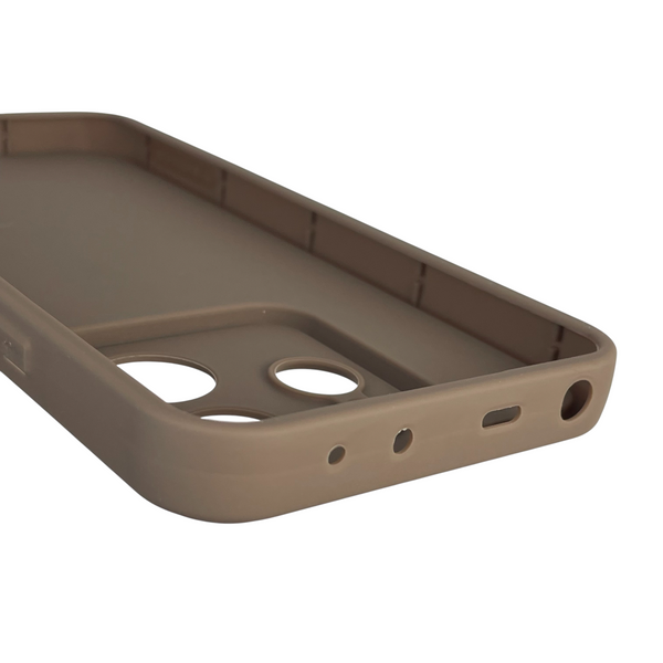 Чохол силіконовий Soft Touch з 3D принтом Майнкрафт для Xiaomi Redmi Note 14 4G EU коричневий (Повний захист камери) 0041634 фото