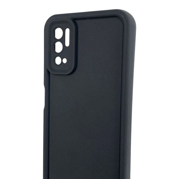 Чехол силиконовый Soft Touch для Xiaomi Redmi Note 10 5G черный (Полная защита камеры) 0053845 фото