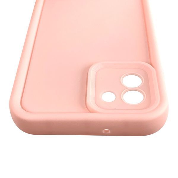 Чохол силіконовий Soft Touch для Samsung Galaxy A03 рожевий (Повний захист камери) 0053945 фото