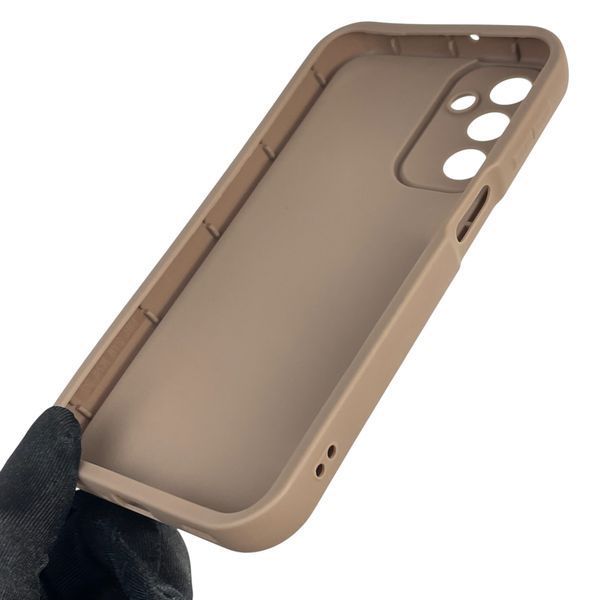 Чохол силіконовий оригінальний Soft Touch з 3D принтом злого кота для Samsung Galaxy A24 (SM-A245F) коричневий (Повний захист камери) 0046439 фото