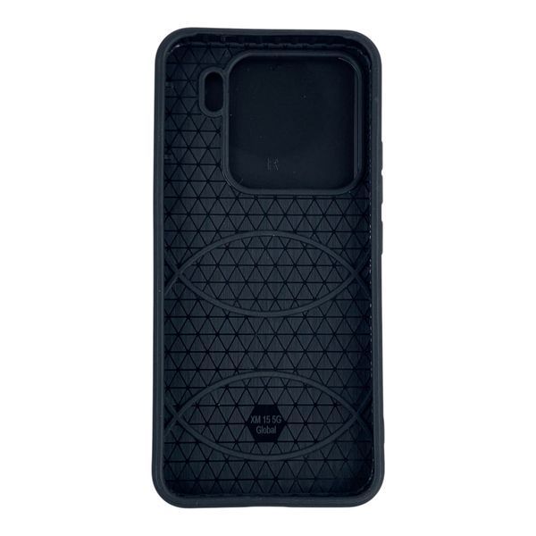 Чохол протиударний для Xiaomi 15 з магнітною пластиною зі шторкою на камері чорний 0050793 фото