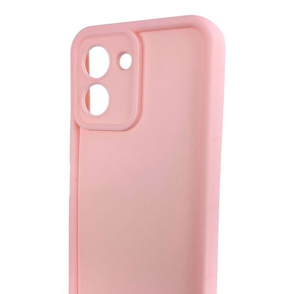 Чехол силиконовый Soft Touch для Tecno Spark Go 3 (KN3) розовый (Полная защита камеры) 0054484 фото