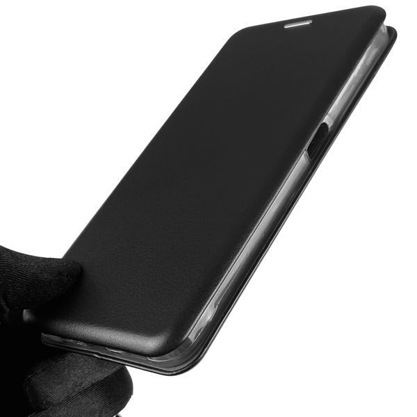 Чехол-книжка для OPPO A57s 4G с подставкой на оппо а57с 4г чёрная 0000827 фото