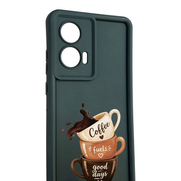 Чохол силіконовий Soft Touch з 3D принтом Чашка кави для Samsung Galaxy S26 чорний (Повний захист камери) 0070591 фото
