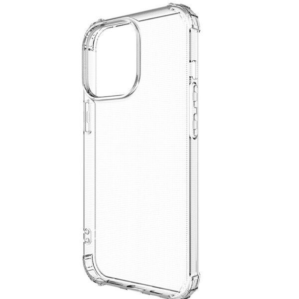 Чехол для Apple iPhone 13 прозрачный с бронь углами с защитой камеры противоударный (борта выше экрана, эпл айфон 13) 0061360 фото