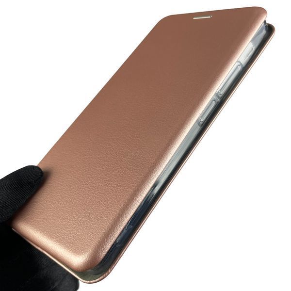 Чехол-книжка для Xiaomi Redmi Note 13 Pro с подставкой на сяоми редми нот 13 про розовое золото 0004094 фото