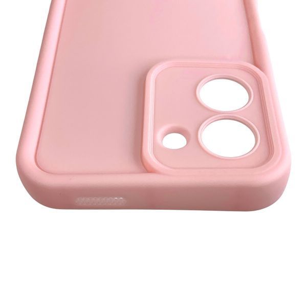 Чехол силиконовый Soft Touch для Tecno Spark Go 3 (KN3) розовый (Полная защита камеры) 0054484 фото