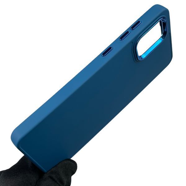 Чохол для Samsung Galaxy A31 (SM-A315F) із захистом на камері з мікрофіброю на самсунг а31 синій 0012173 фото
