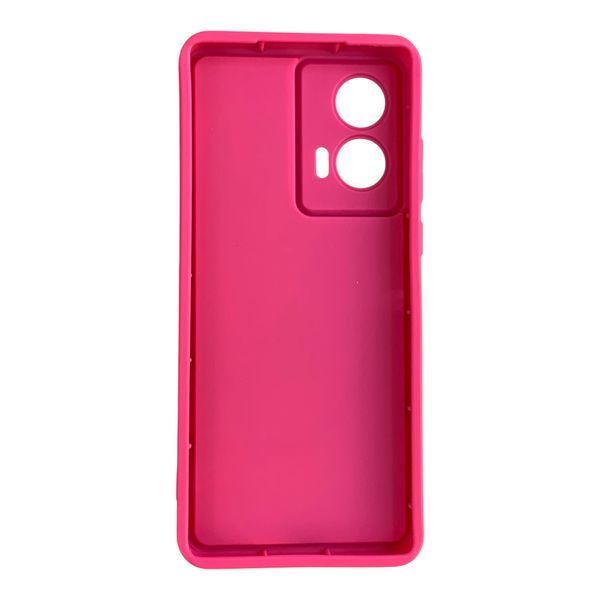 Чехол силиконовый Soft Touch с 3D принтом Губы для TECNO Spark Go 2024 (BG6) малиновый (Полная защита камеры) 0070842 фото