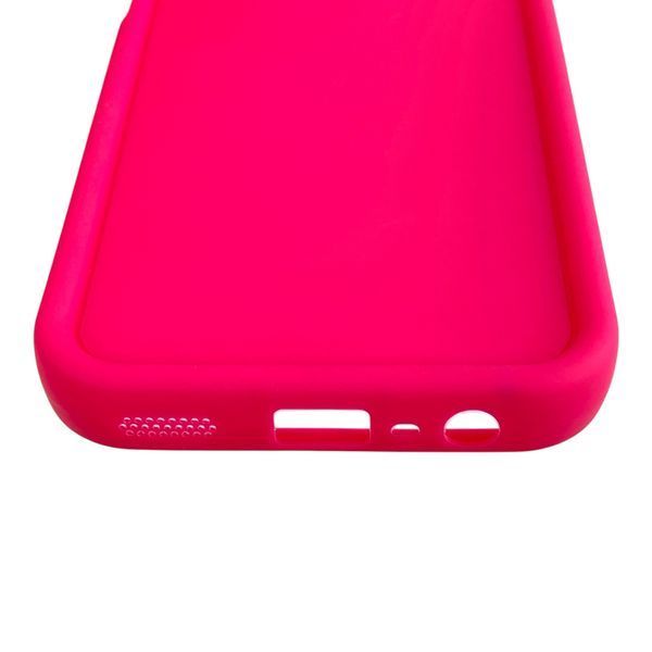 Чехол силиконовый Soft Touch для Oppo A17k малиновый (Полная защита камеры) 0054316 фото