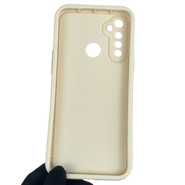 Чехол силиконовый оригинальный Soft Touch с 3D принтом волшебной минни маус для Realme C3 молочный (Полная защита камеры) 0049596 фото