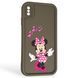 Чехол силиконовый Soft Touch с 3D принтом волшебной минни маус для Apple iPhone Xs Max коричневый (Полная защита камеры) 0050471 фото 1