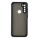Чехол для телефона Xiaomi Redmi Note 8T с 3D принтом бантики с сердцами с высокими бортами черный 0059390 фото 2