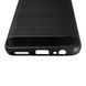 Чехол для телефона Huawei P Smart 2021 карбоновый противоударный с высокими бортами черный 0051784 фото 2