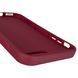 Чехол силиконовый Soft Touch с 3D принтом злой котик для Apple iPhone 7 Plus бордовый (Полная защита камеры) 0047163 фото 4