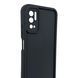 Чехол силиконовый Soft Touch для Xiaomi Redmi Note 10 5G черный (Полная защита камеры) 0053845 фото 3