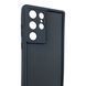 Чехол силиконовый Soft Touch для Samsung Galaxy S23 Ultra черный (Полная защита камеры) 0054090 фото 3