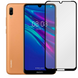 Захисне скло для телефона Huawei Y6 2019 протиударне повноекранне на хуавей у6 2019 чорне 0038181 фото 1