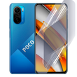 Плёнка гидрогелевая для Xiaomi Poco F3 МАТОВАЯ противоударная на сяоми поко ф3 прозрачная