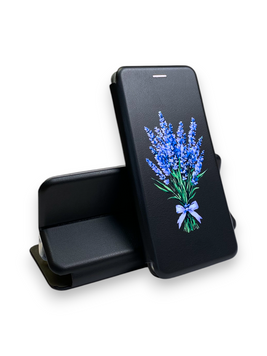 Чехол книжка с 3D принтом для Samsung Galaxy A05S (SM-A057) из экокожи с подставкой и магнитом черная gd2 0014466 фото