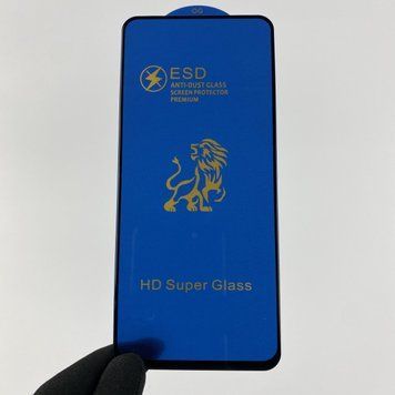 Защитное стекло для телефона Realme 6S противоударное полноэкранное на реалми 6с чёрное 0001178 фото