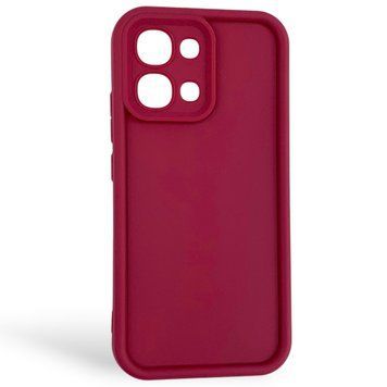 Чохол силіконовий Soft Touch для Oppo A6 Pro 5G бордовий (Повний захист камери) 0054225 фото