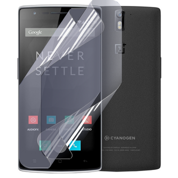 Плёнка гидрогелевая для OnePlus 1 МАТОВАЯ противоударная на ванплас 1 прозрачная 0034029 фото