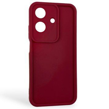 Чохол силіконовий Soft Touch для Realme Note 60x бордовий (Повний захист камери) 0054147 фото