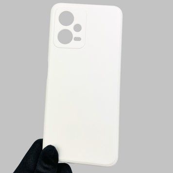 Чохол для Xiaomi Redmi Note 12 5G з квадратними гранями із захистом камери на сяомі редмі нот 12 5г білий 0001500 фото
